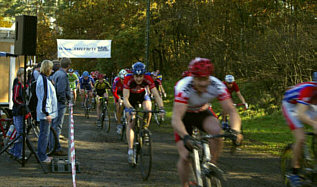 Cardioidstrahler SK-6�.1.C auf einer Radsportveranstaltung bei Oldenburg